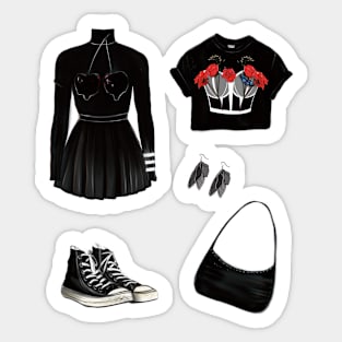 Outfits Sticker